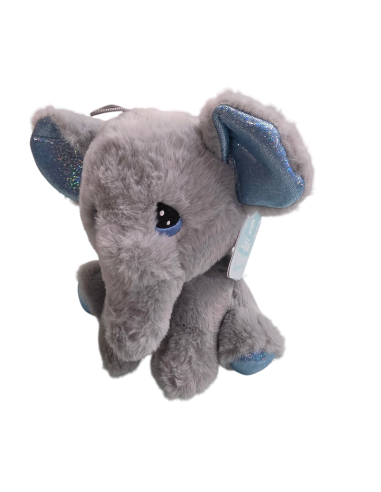 Elefante de Peluche Gris
